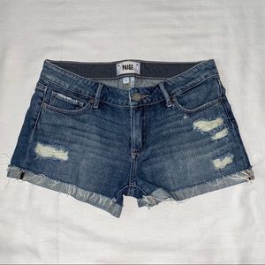 PAIGE | denim shorts | size 25